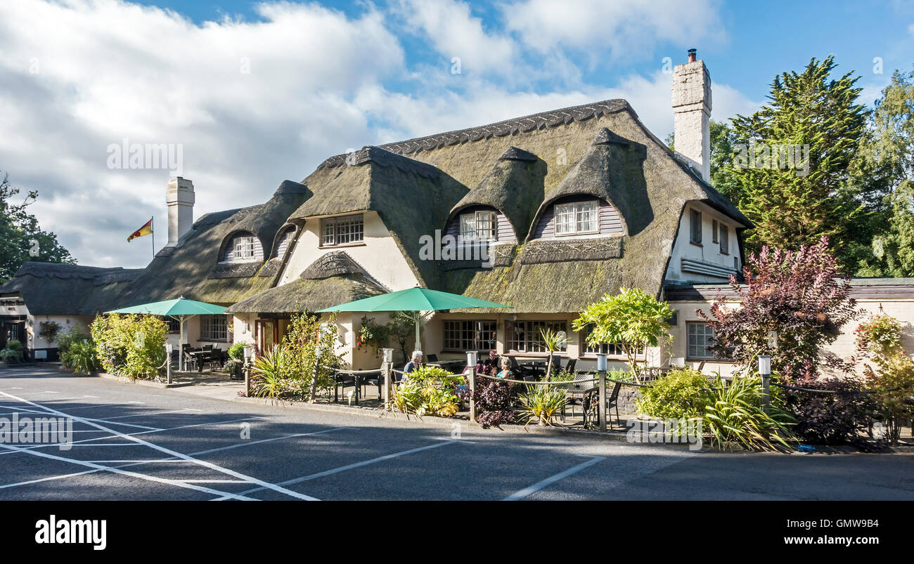 The Potters Heron Hotel in Ampfield Romsey Hampshire England Stock Photo