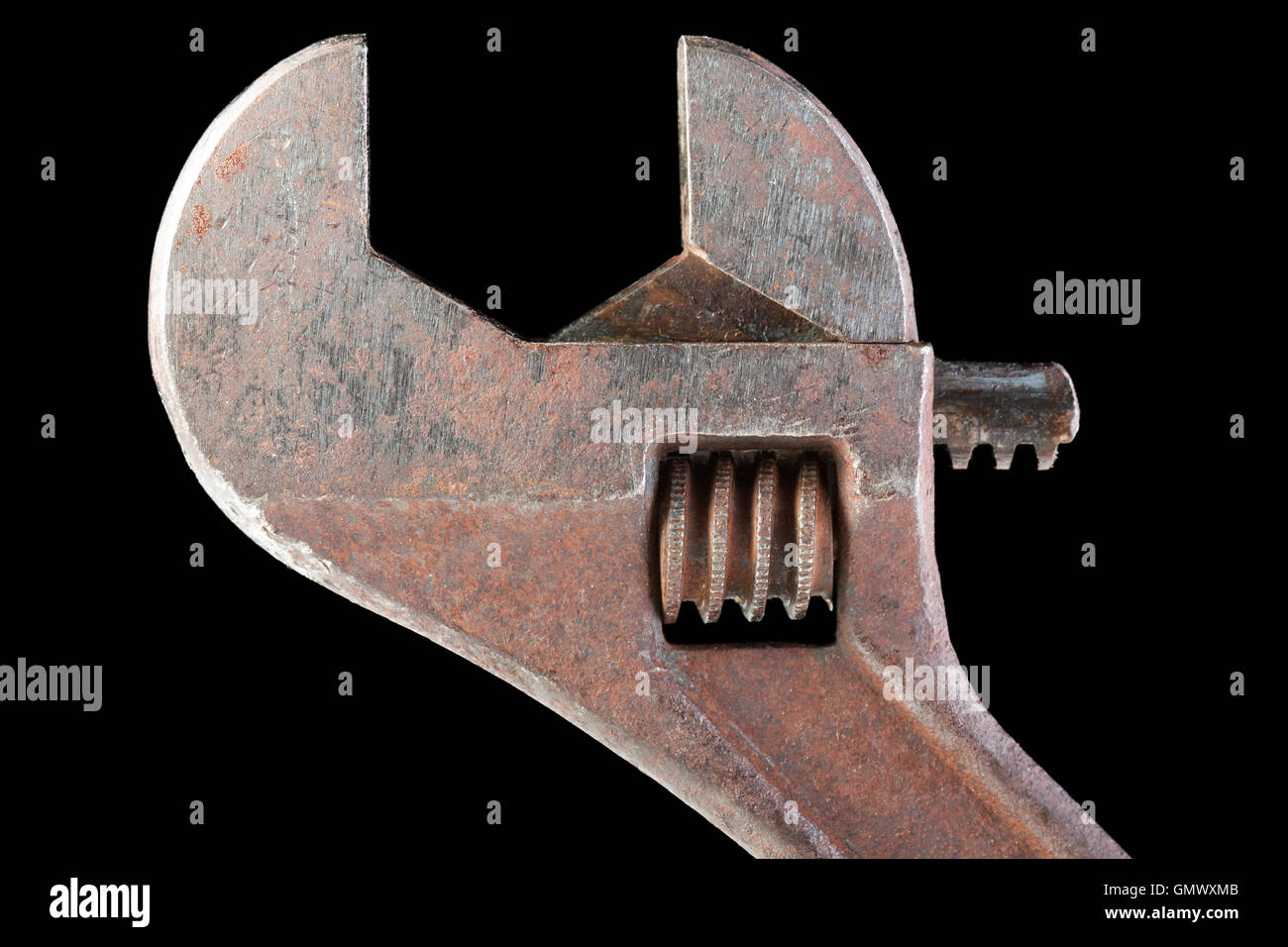 Adjustable wrench tool Stock Photo Alamy