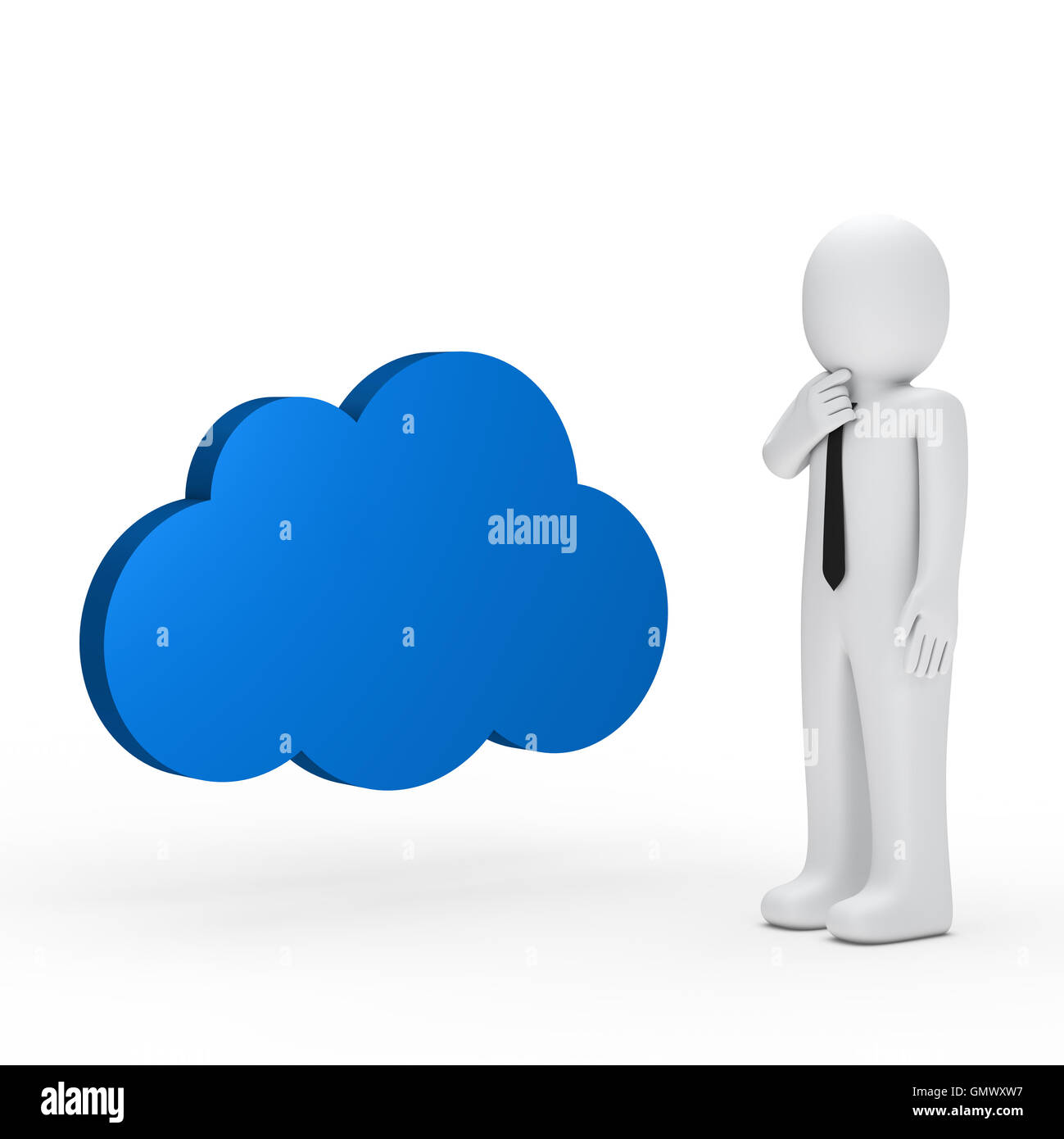 Cloud 3d hi-res stock photography and images - Alamy