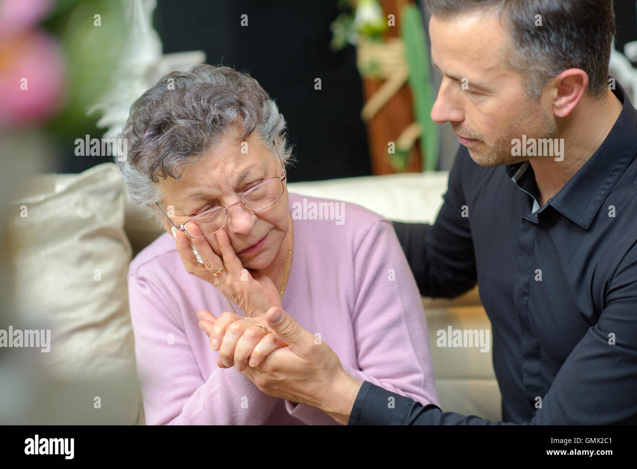 emotional support Stock Photo