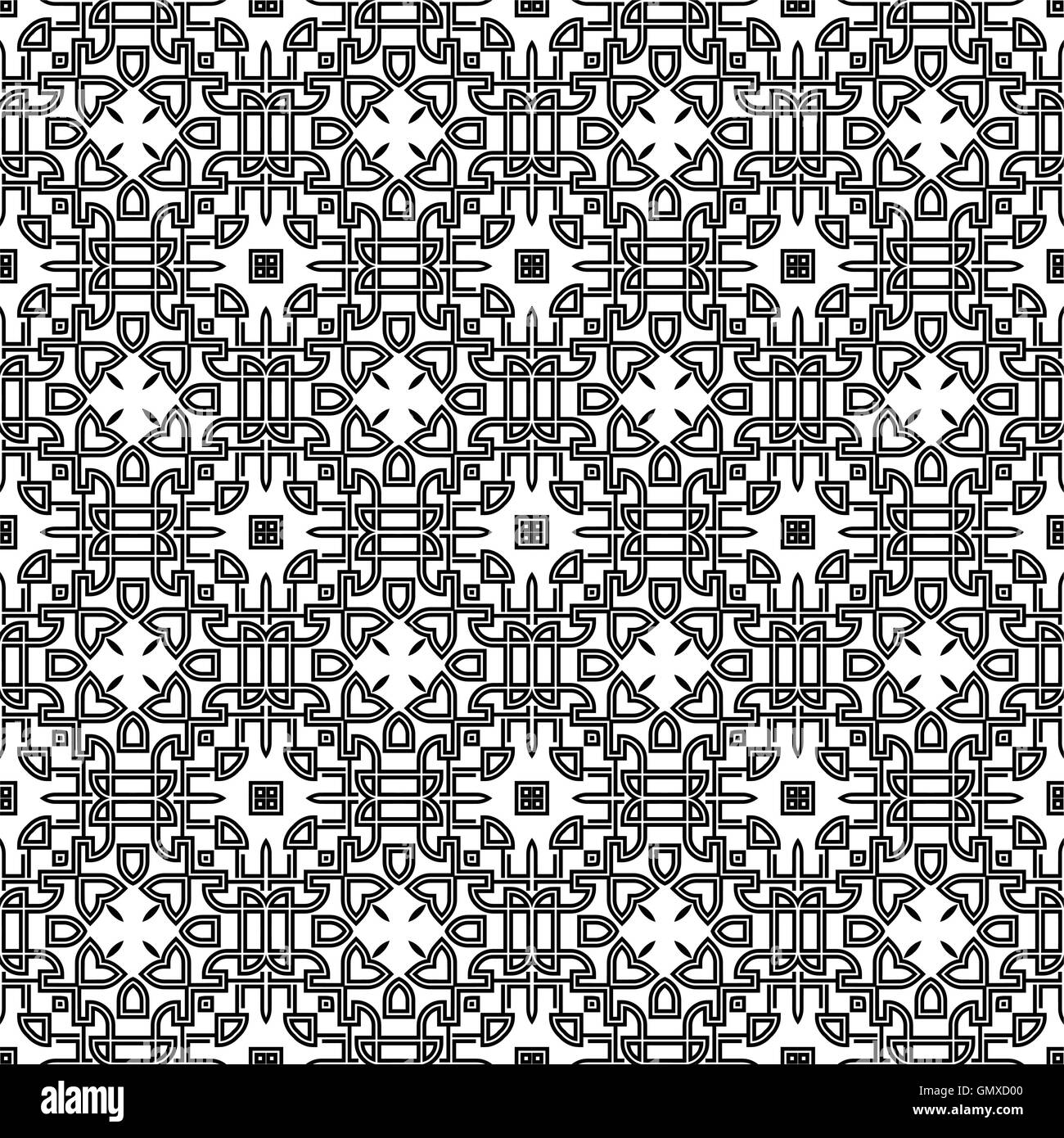 Seamless Castellated Pattern Pattern Seamless Design Stock Vector Image & Art - Alamy