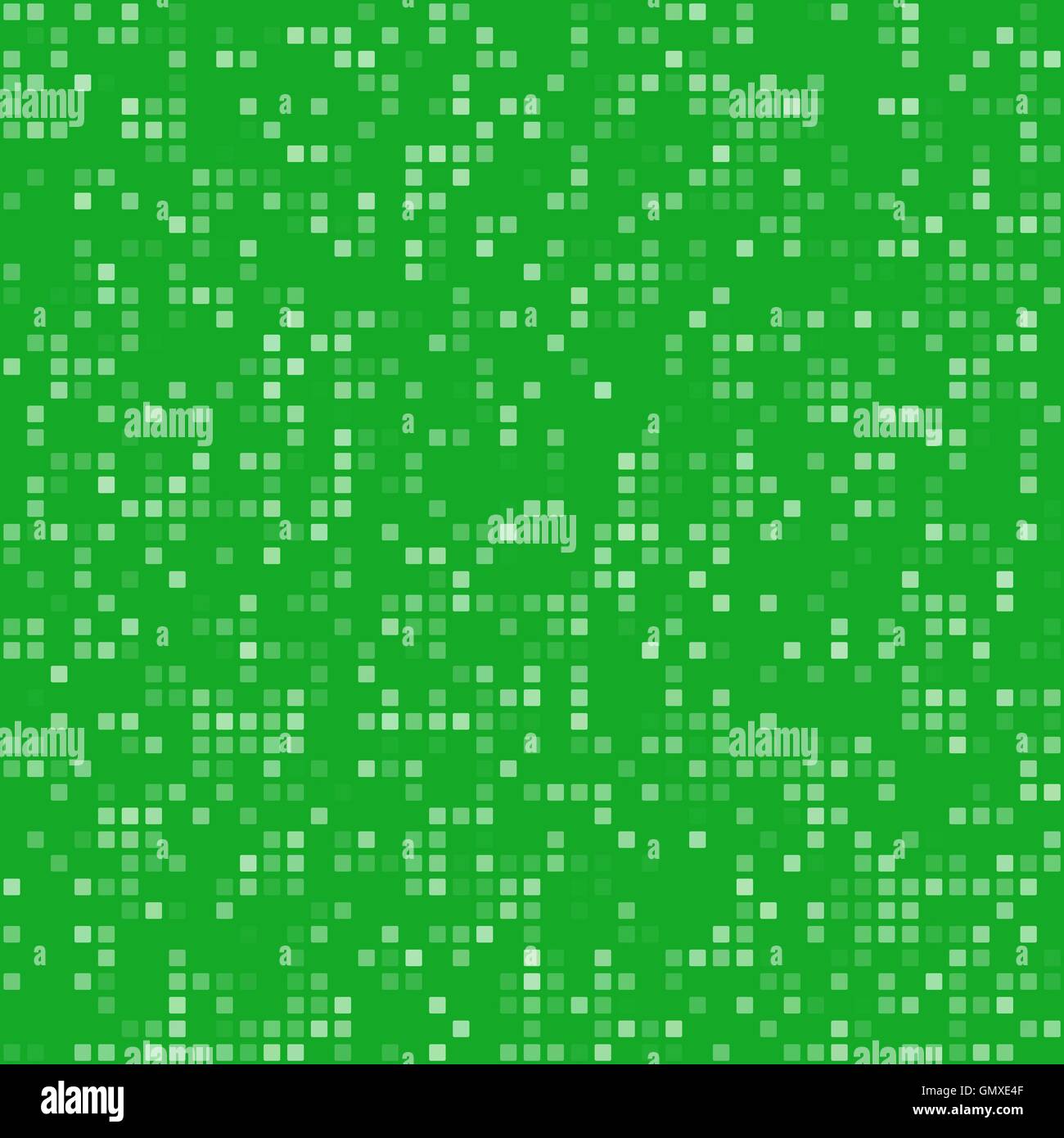 Green square pixel mosaic background Stock Vector Image & Art Alamy