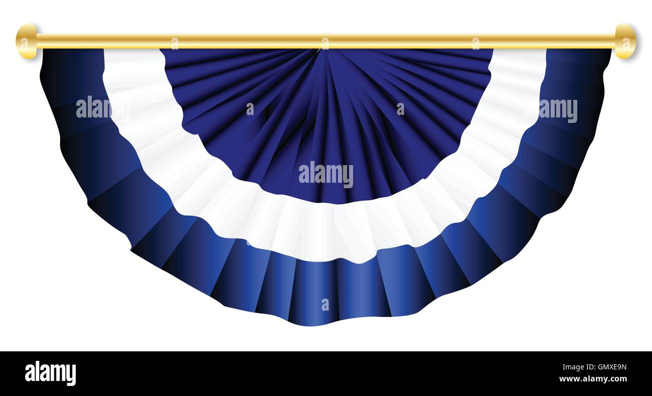 Blue and White Bunting Stock Vector Image & Art - Alamy
