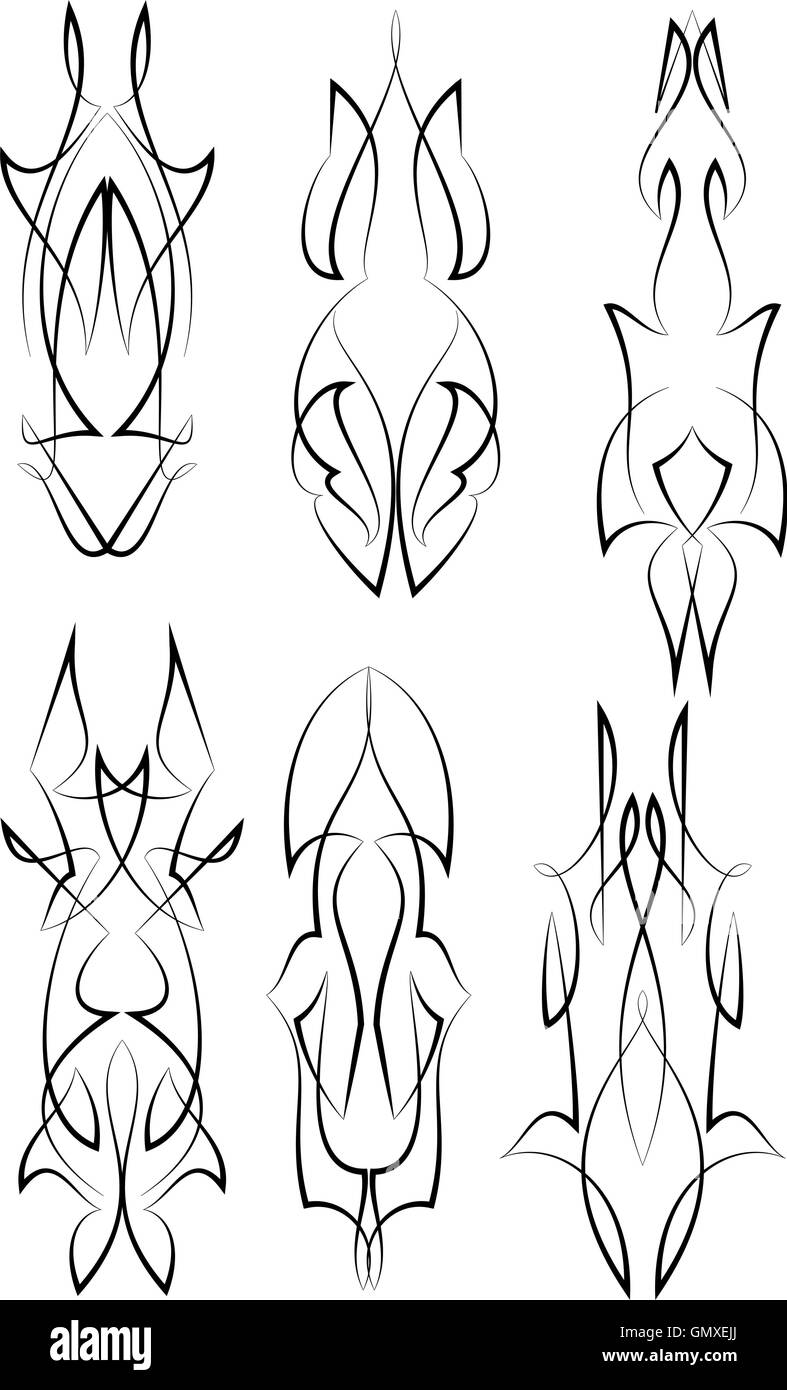 Pinstripe Graphics Vinyl Ready Stock Vector Image & Art Alamy