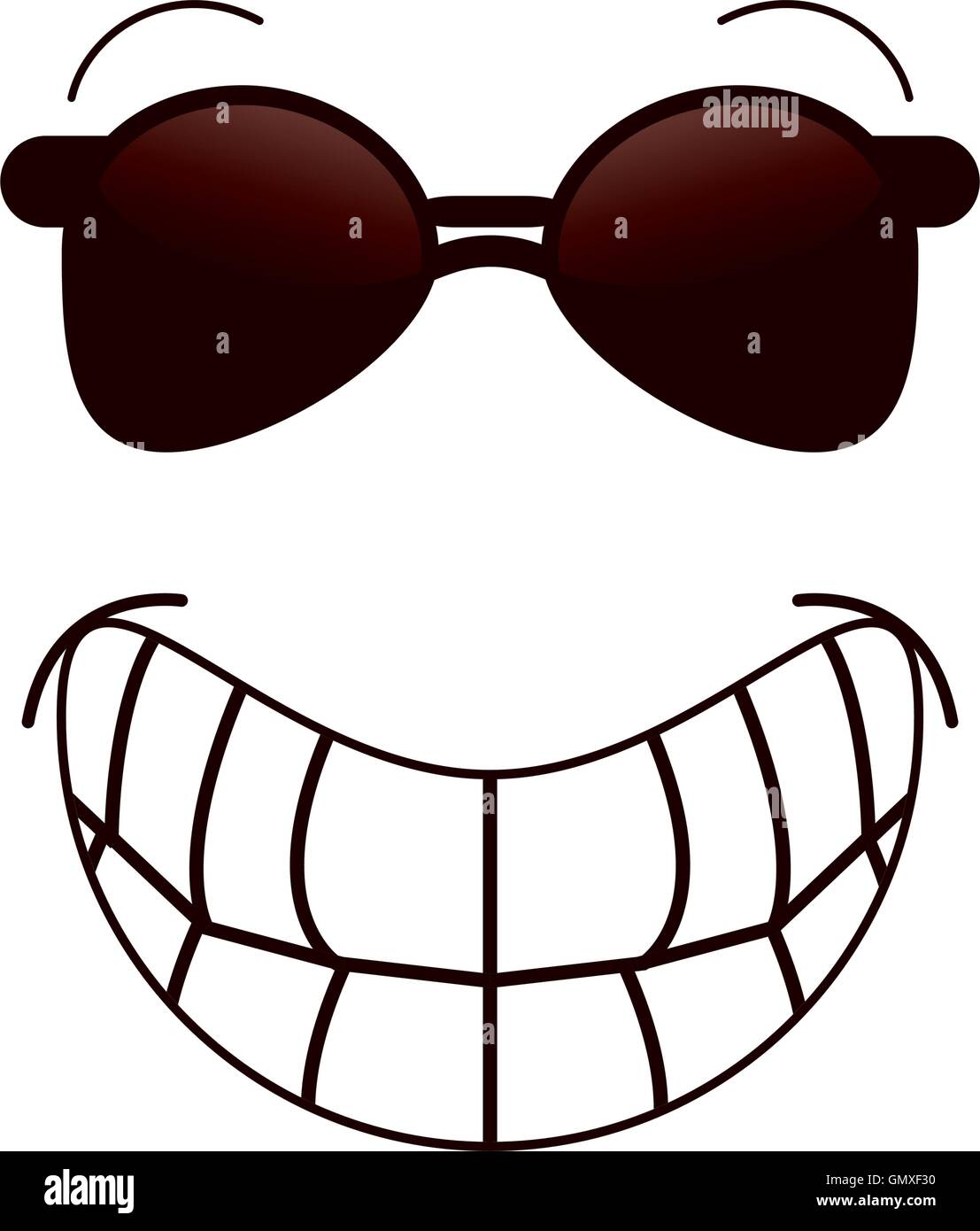 smile emoticon icon Stock Vector Image & Art - Alamy