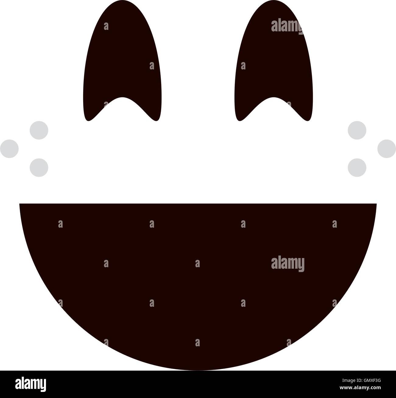 smile emoticon icon Stock Vector Image & Art - Alamy