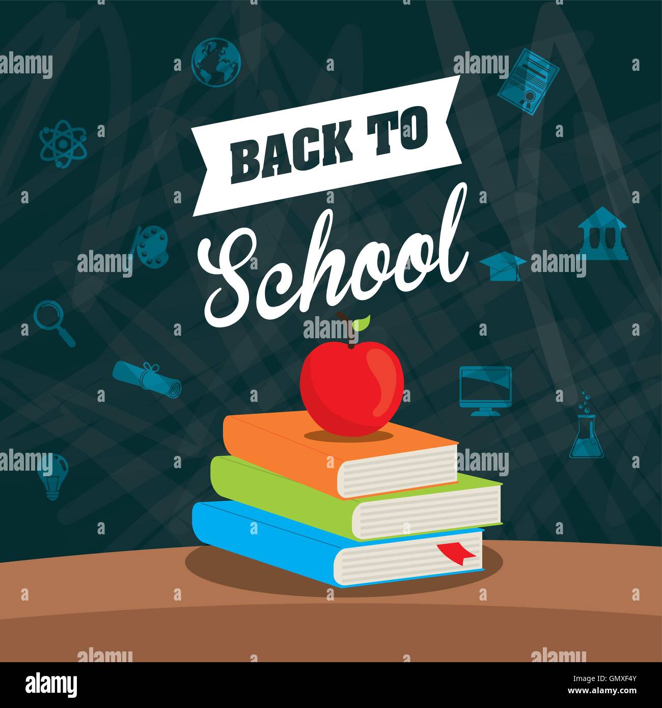 back to school icon set design Stock Vector Image & Art - Alamy
