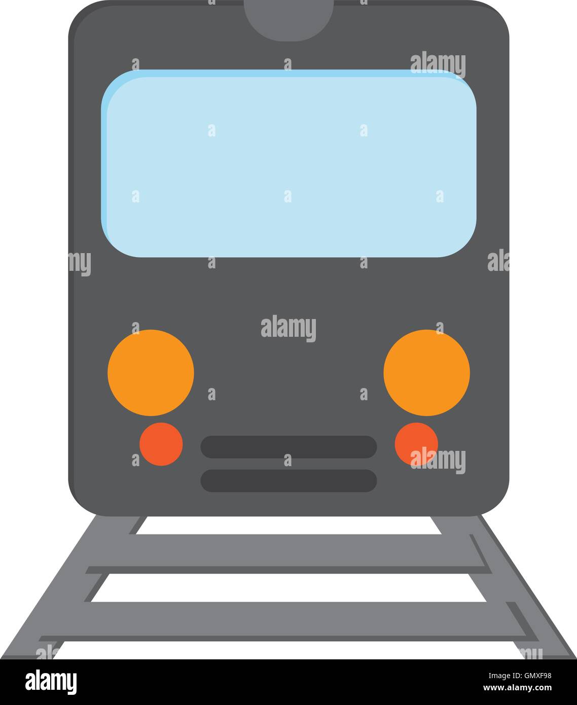 train frontview icon Stock Vector Image & Art - Alamy