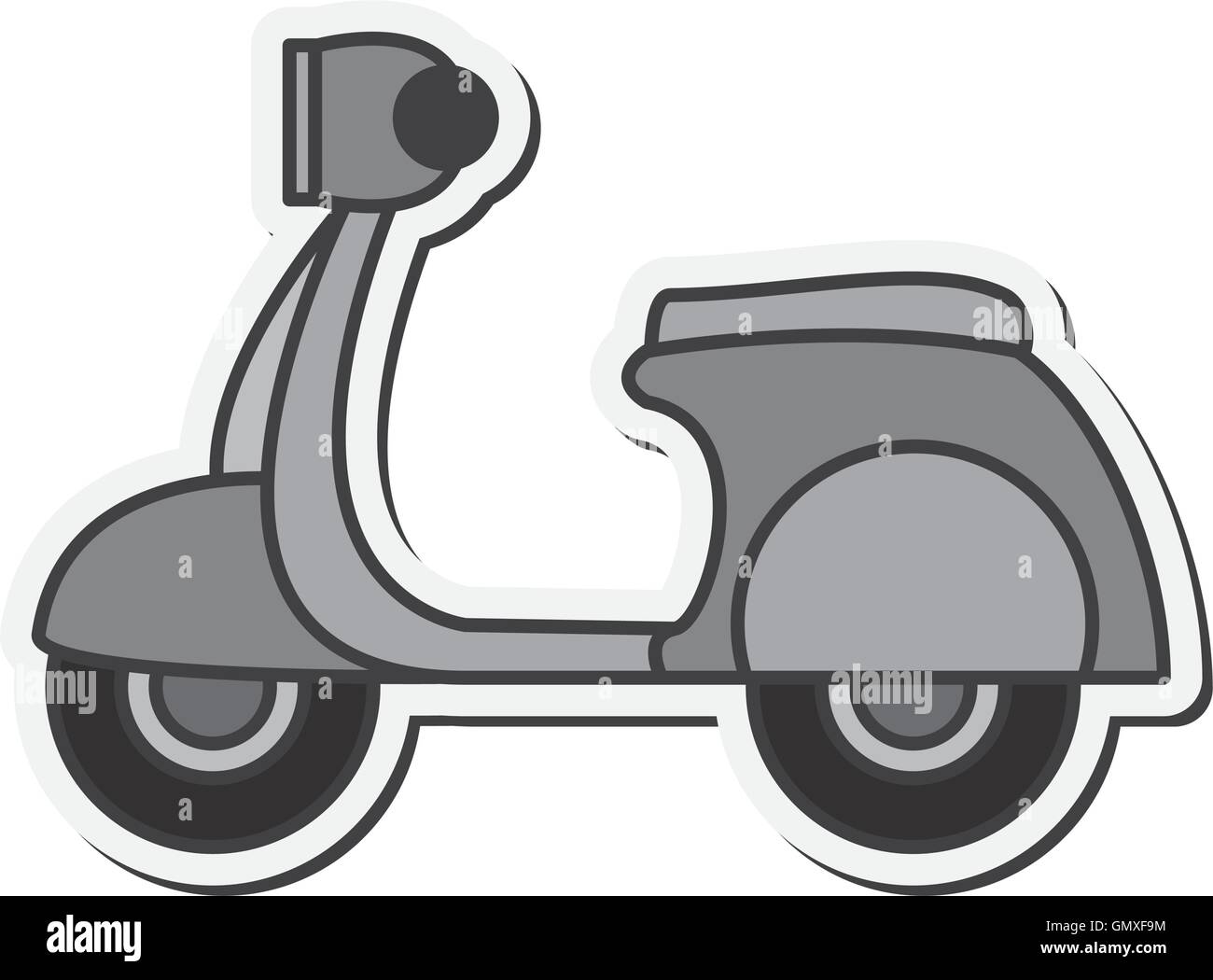Lambretta scooter cut out hi-res stock photography and images - Alamy