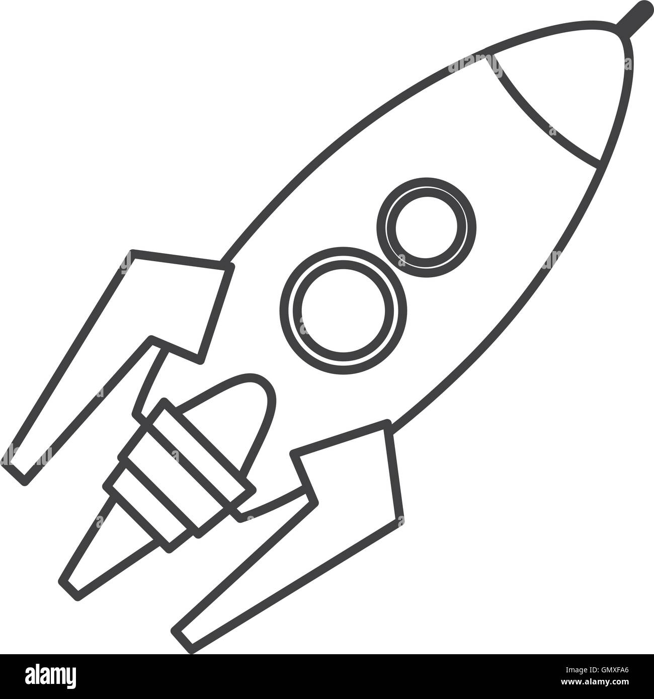 toy rocket icon Stock Vector Image & Art - Alamy