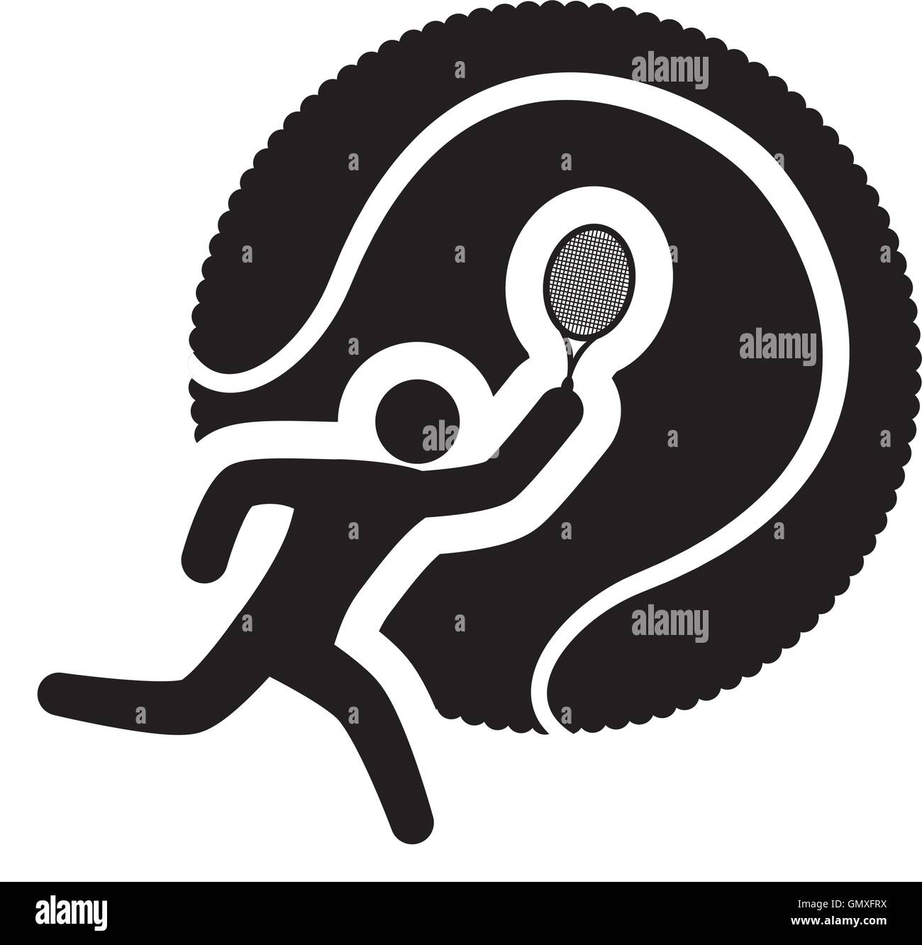 ball tennis sport design Stock Vector Image & Art - Alamy