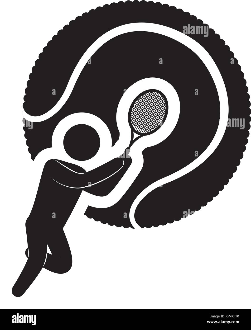 ball tennis sport design Stock Vector Image & Art - Alamy