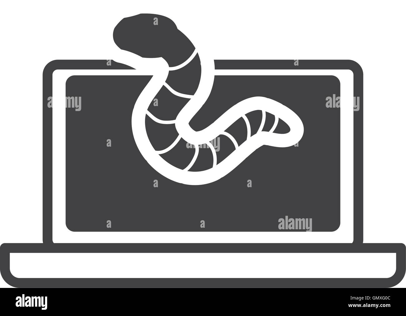 laptop security system design Stock Vector Image & Art - Alamy