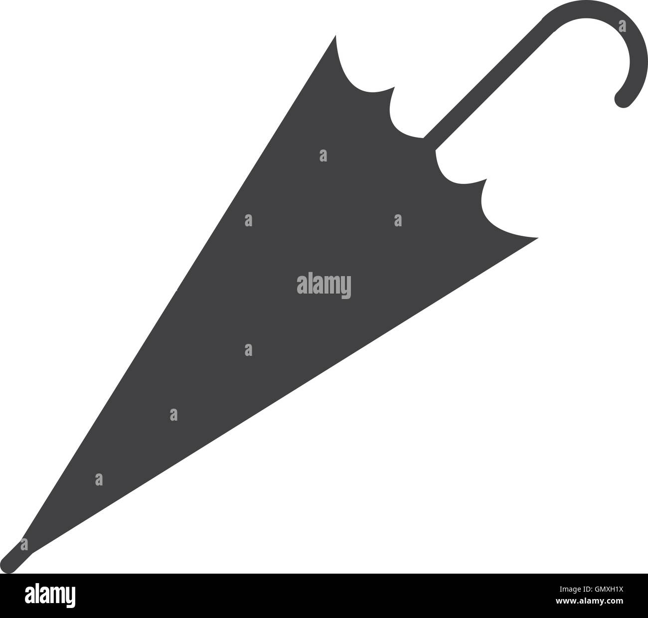 closed umbrella icon Stock Vector Image & Art - Alamy