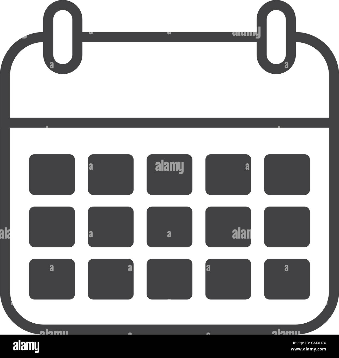 calendar reminder isolated icon Stock Vector Image & Art - Alamy