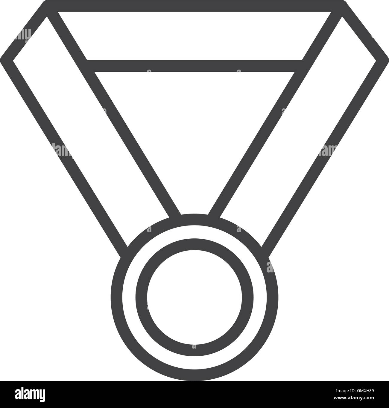 medal award isolated icon Stock Vector Image & Art - Alamy