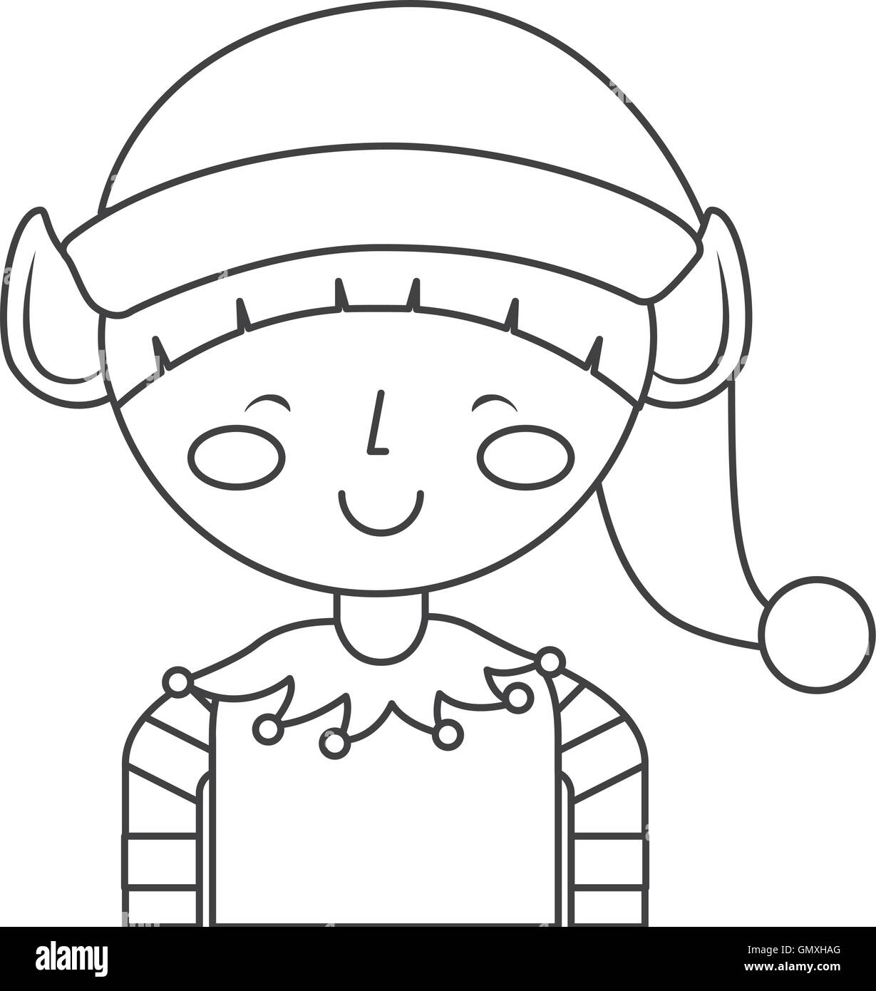 Elves elf Black and White Stock Photos & Images - Alamy