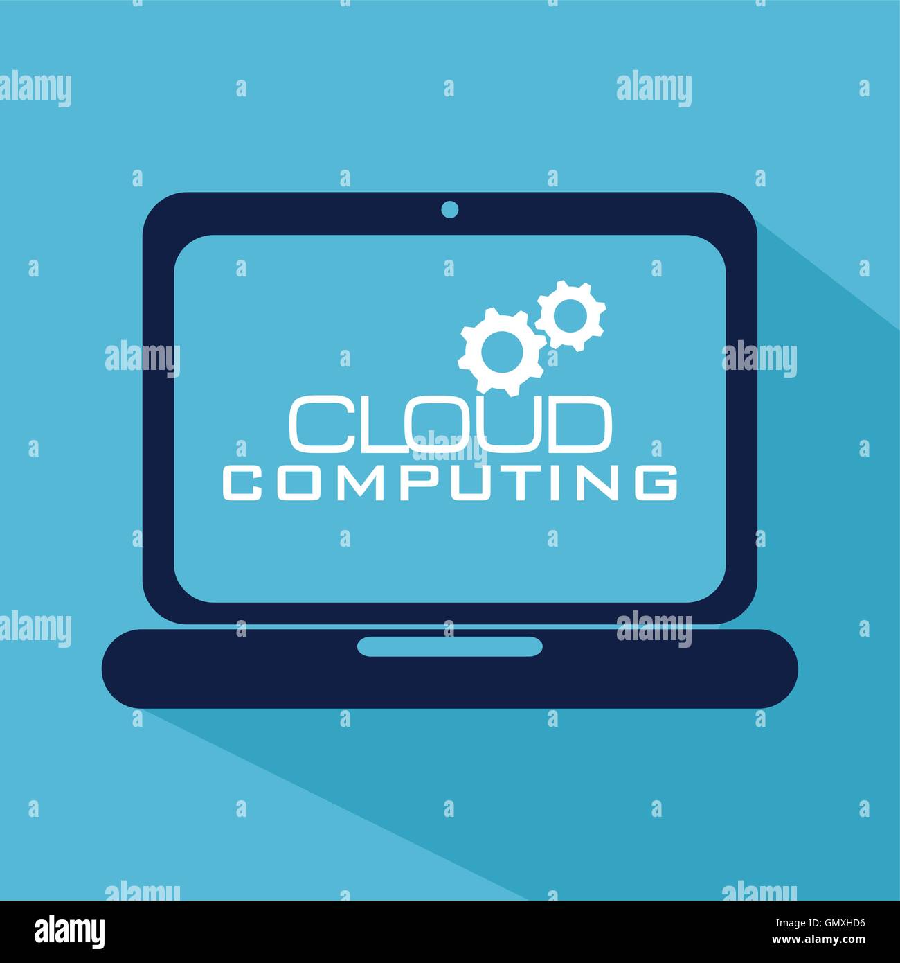cloud computing data icon Stock Vector Image & Art - Alamy