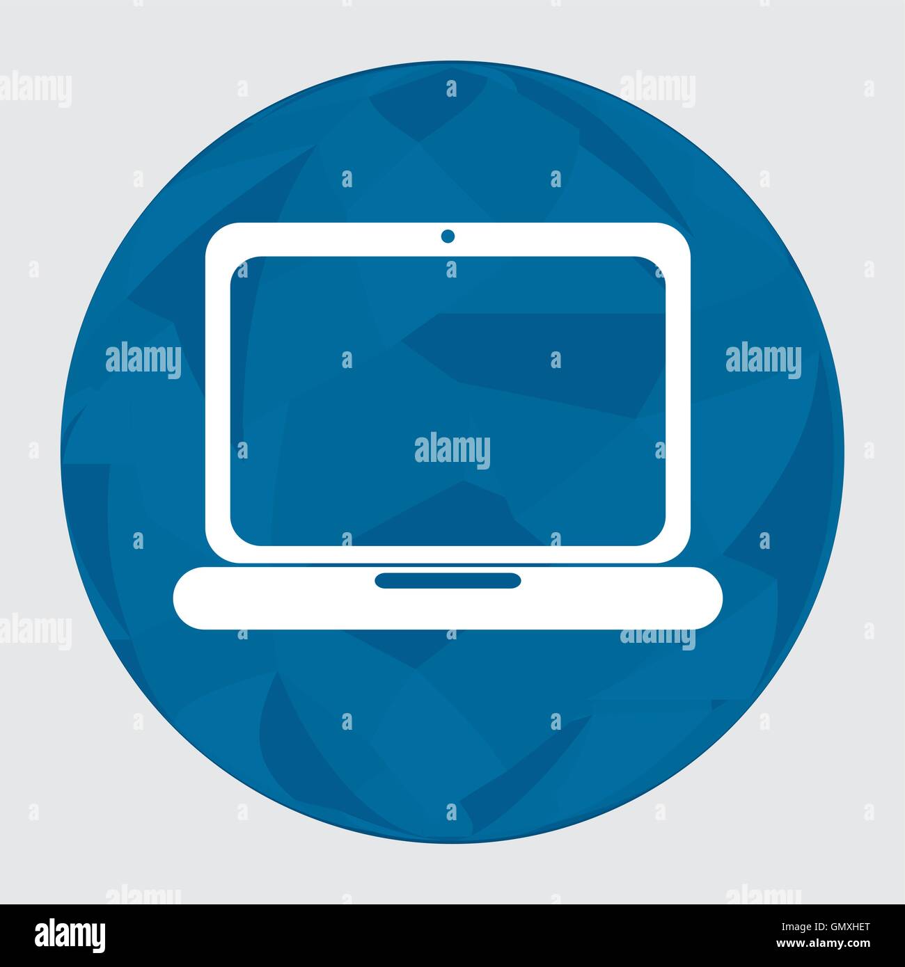 laptop computer circle icon Stock Vector Image & Art - Alamy