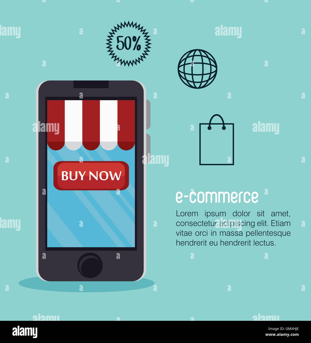 electronic commerce marketing icon Stock Vector Image & Art - Alamy