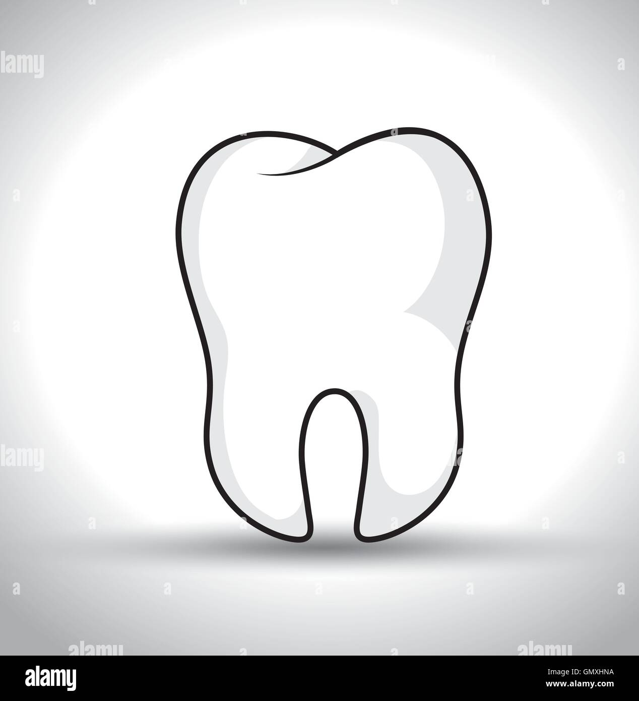 tooth human seal icon Stock Vector Image & Art - Alamy