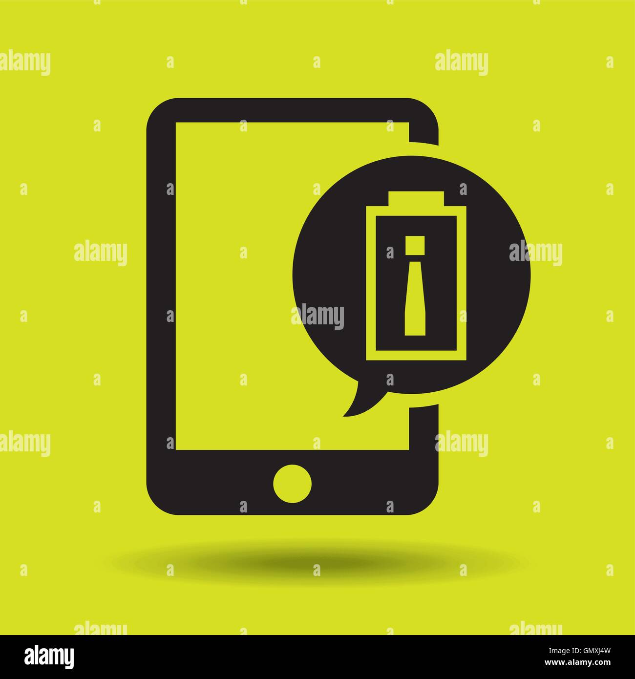 battery level sign classic isolated icon Stock Vector Image & Art - Alamy