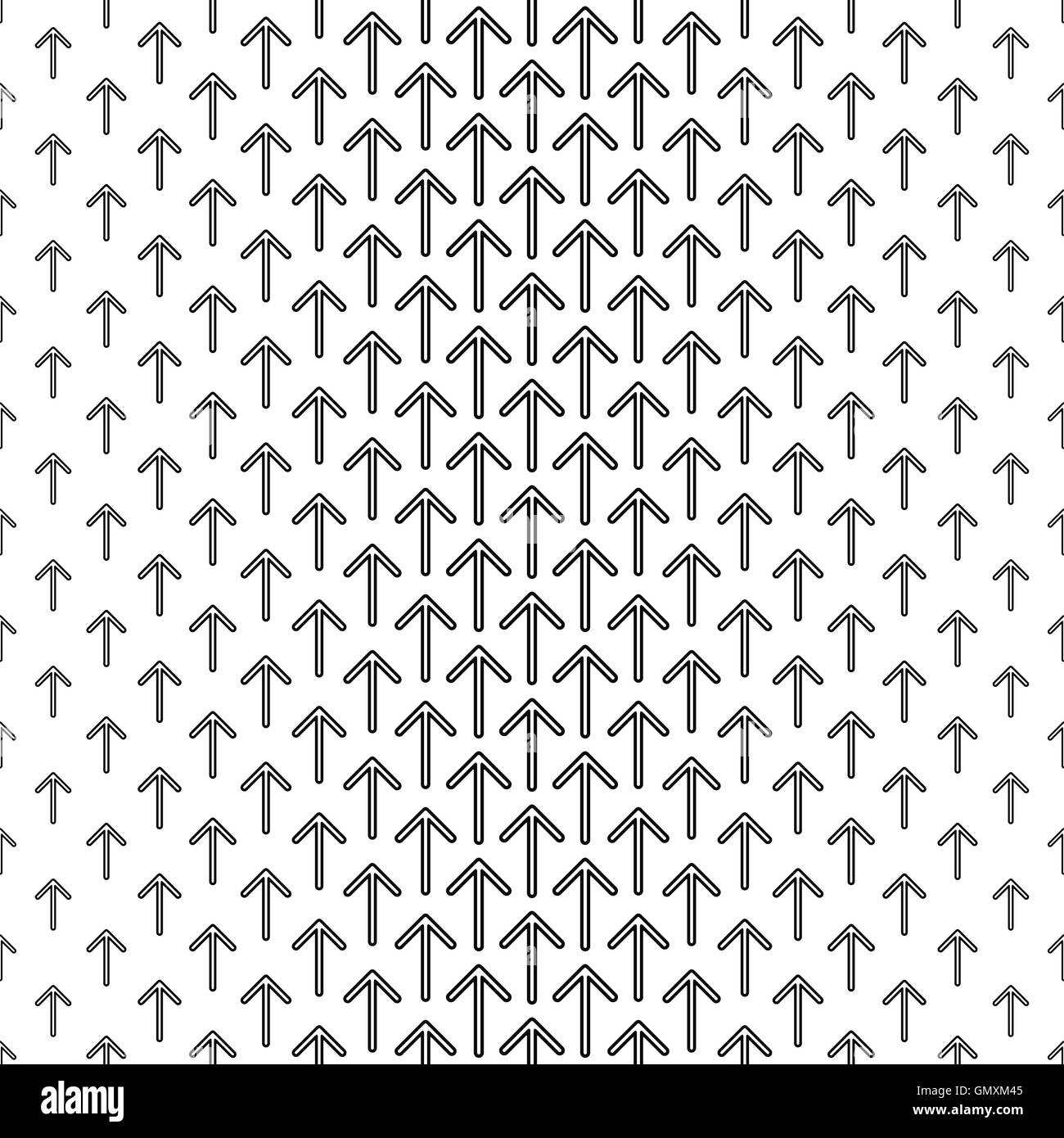 Black white seamless arrow pattern Stock Vector Image & Art - Alamy
