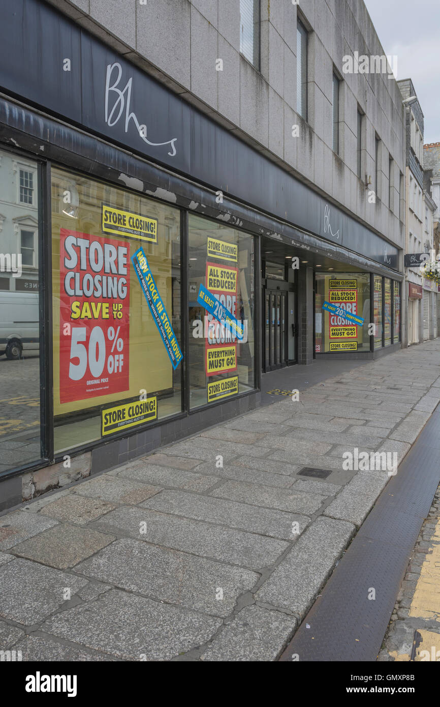 Bhs closures hi-res stock photography and images - Alamy