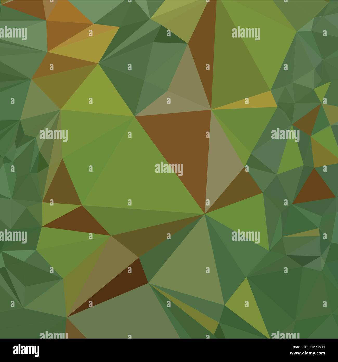 Dark Pastel Green Abstract Low Polygon Background Stock Vector Image ...