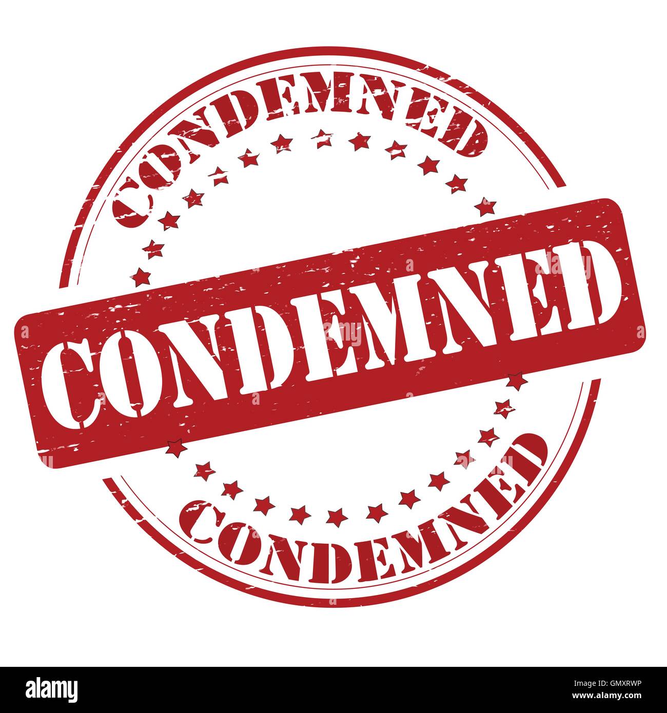 Condemned Stock Vector Image & Art - Alamy