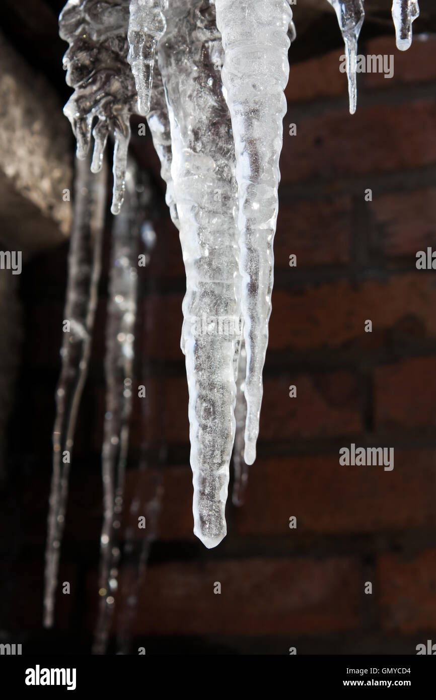 Icicle winter hires stock photography and