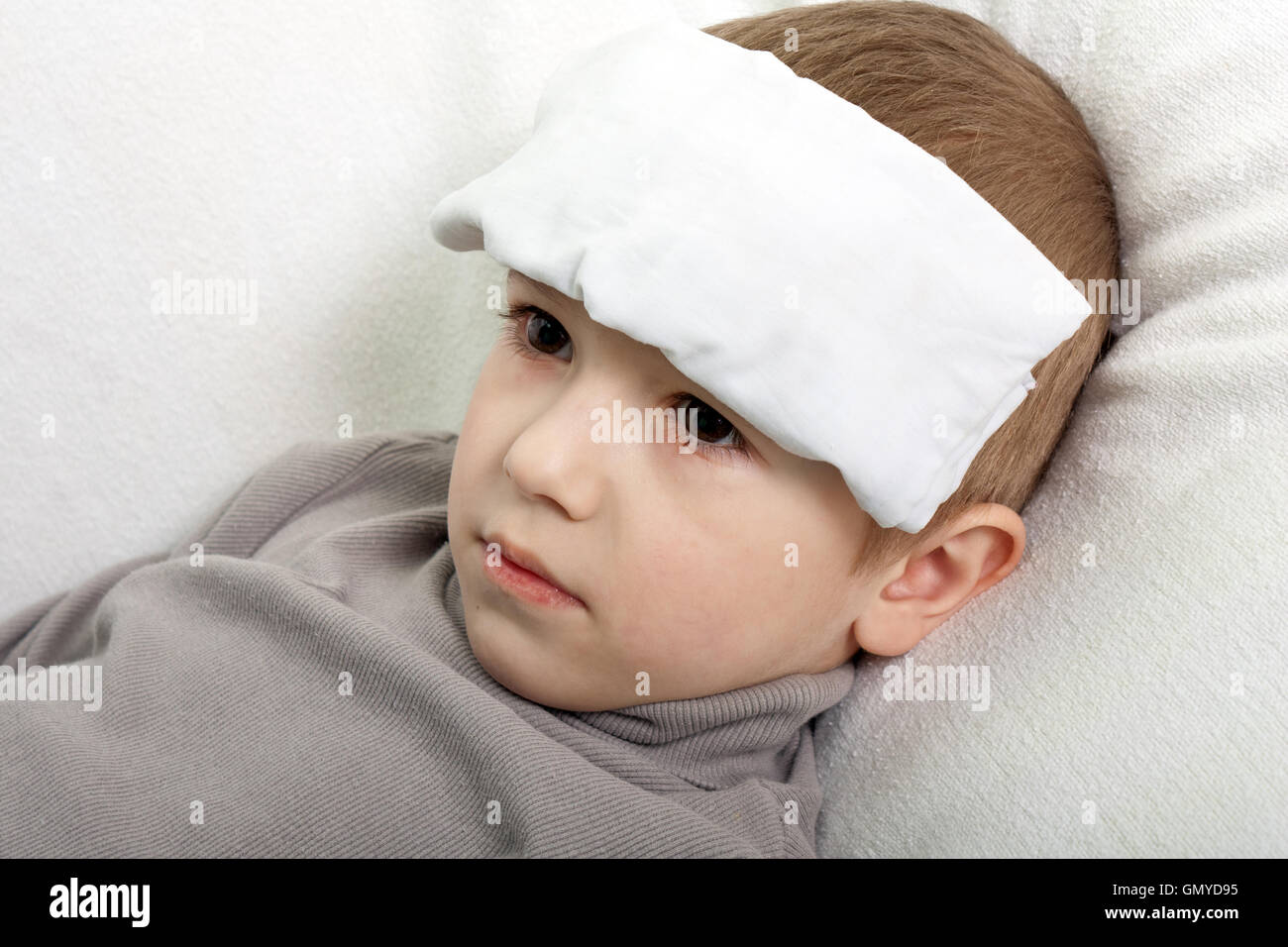 Child fever Stock Photo Alamy