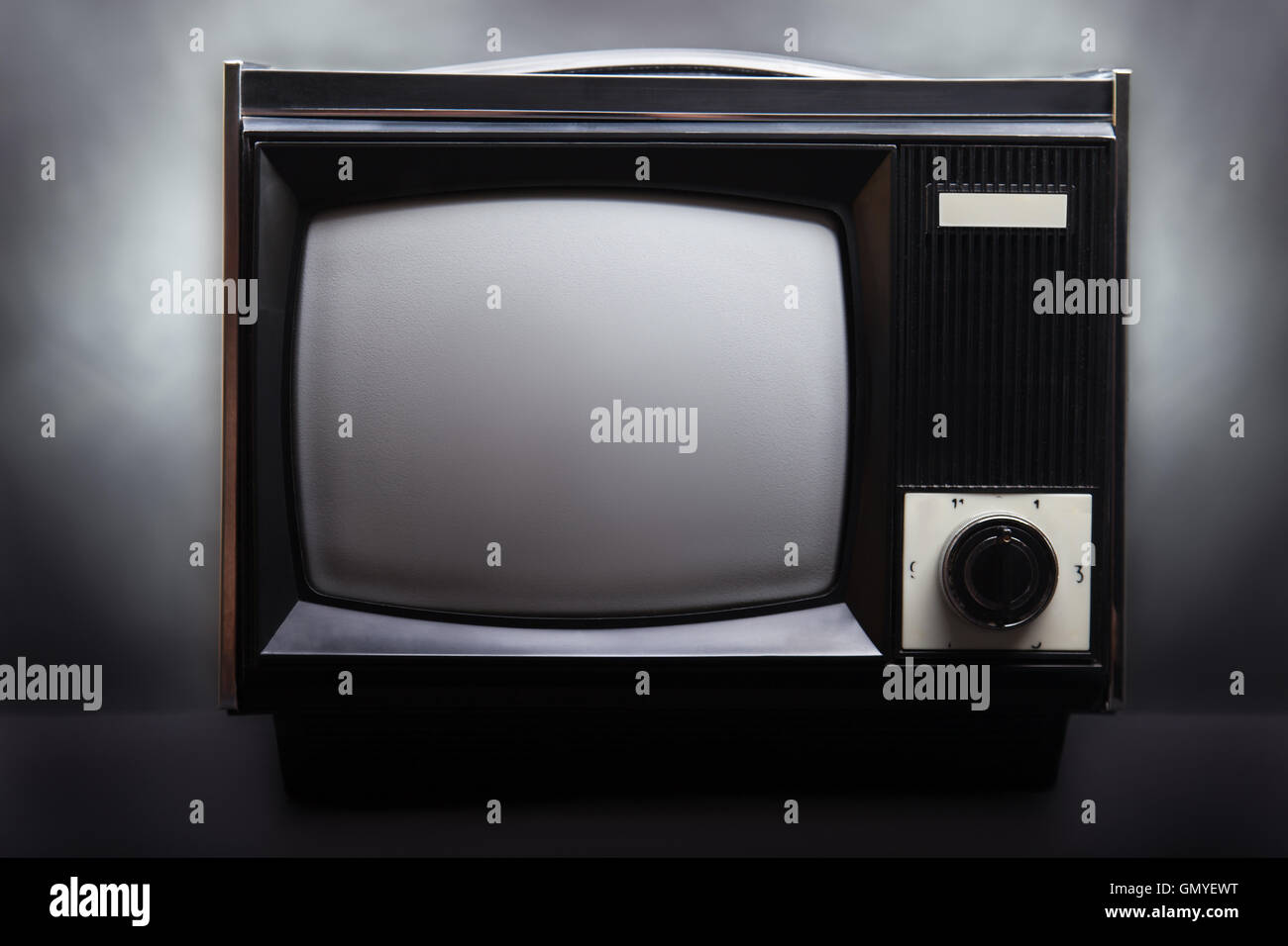 Retro television screen Stock Photo