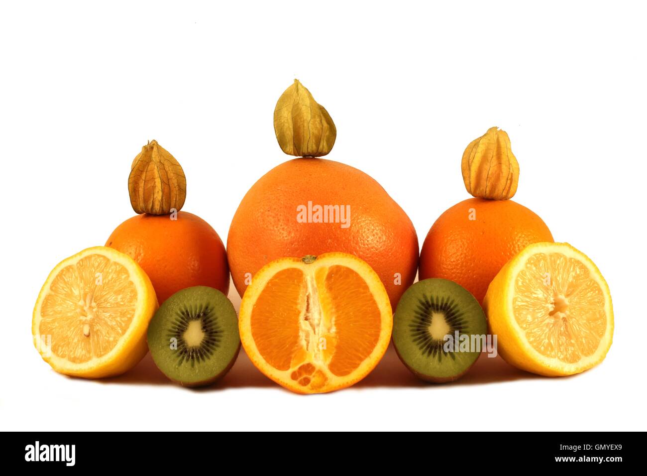 citrus fruit plate Stock Photo Alamy