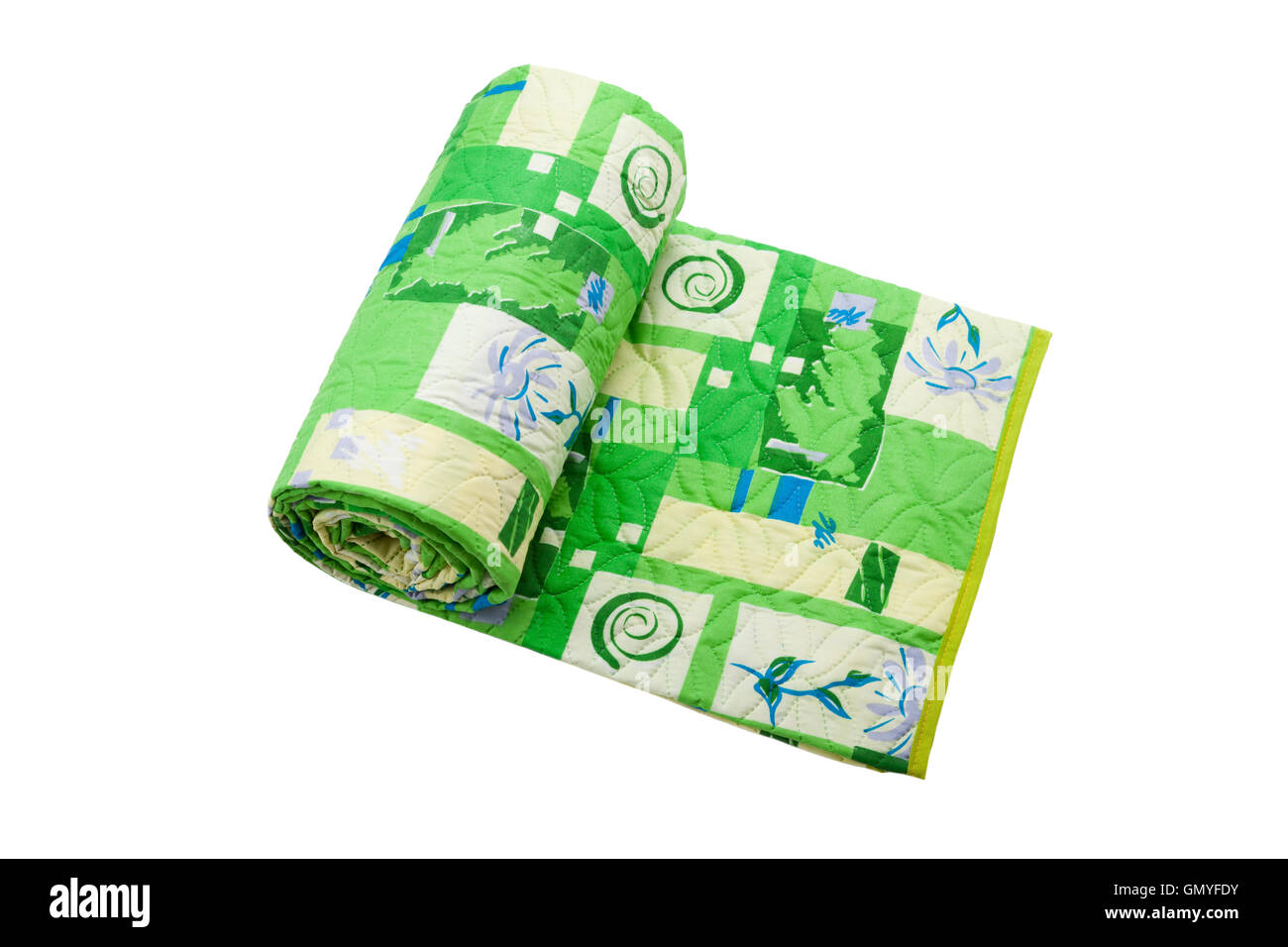 Rolled blanket Cut Out Stock Images & Pictures Alamy