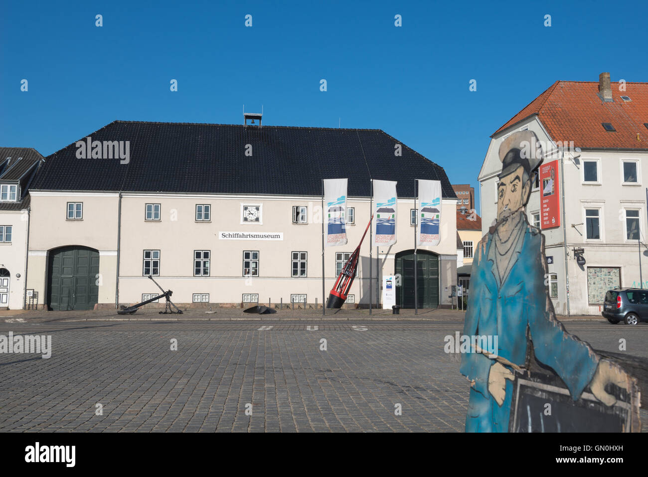 SchiffahrtsMuseum, shipmuseum, Flensburg, border city to Denmark