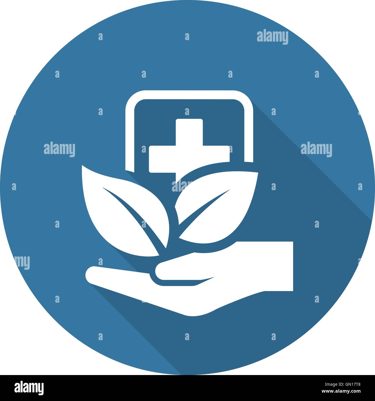 Alternative Medicine Icon. Flat Design Stock Vector Image & Art - Alamy