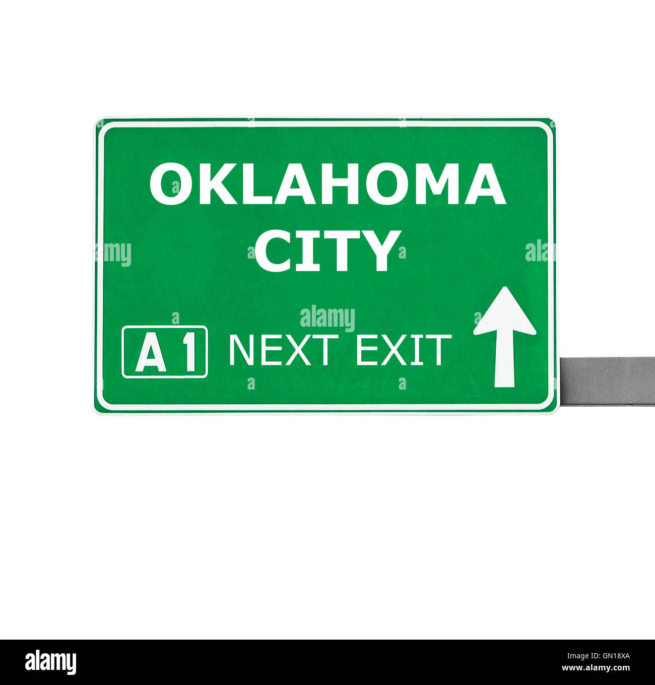 Oklahoma city welcome sign hi-res stock photography and images - Alamy