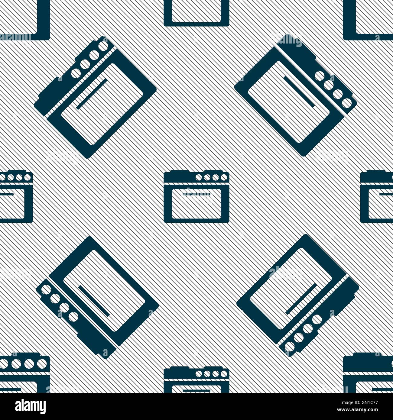 Kitchen gas cooker Stock Vector Images - Alamy