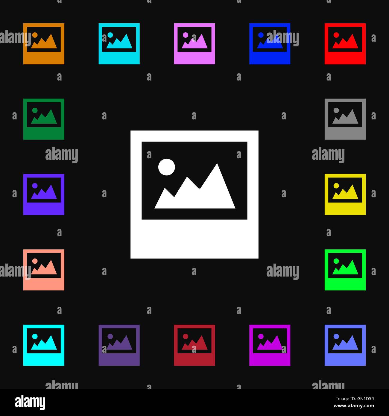 File JPG icon sign. Lots of colorful symbols for your design. Vector ...