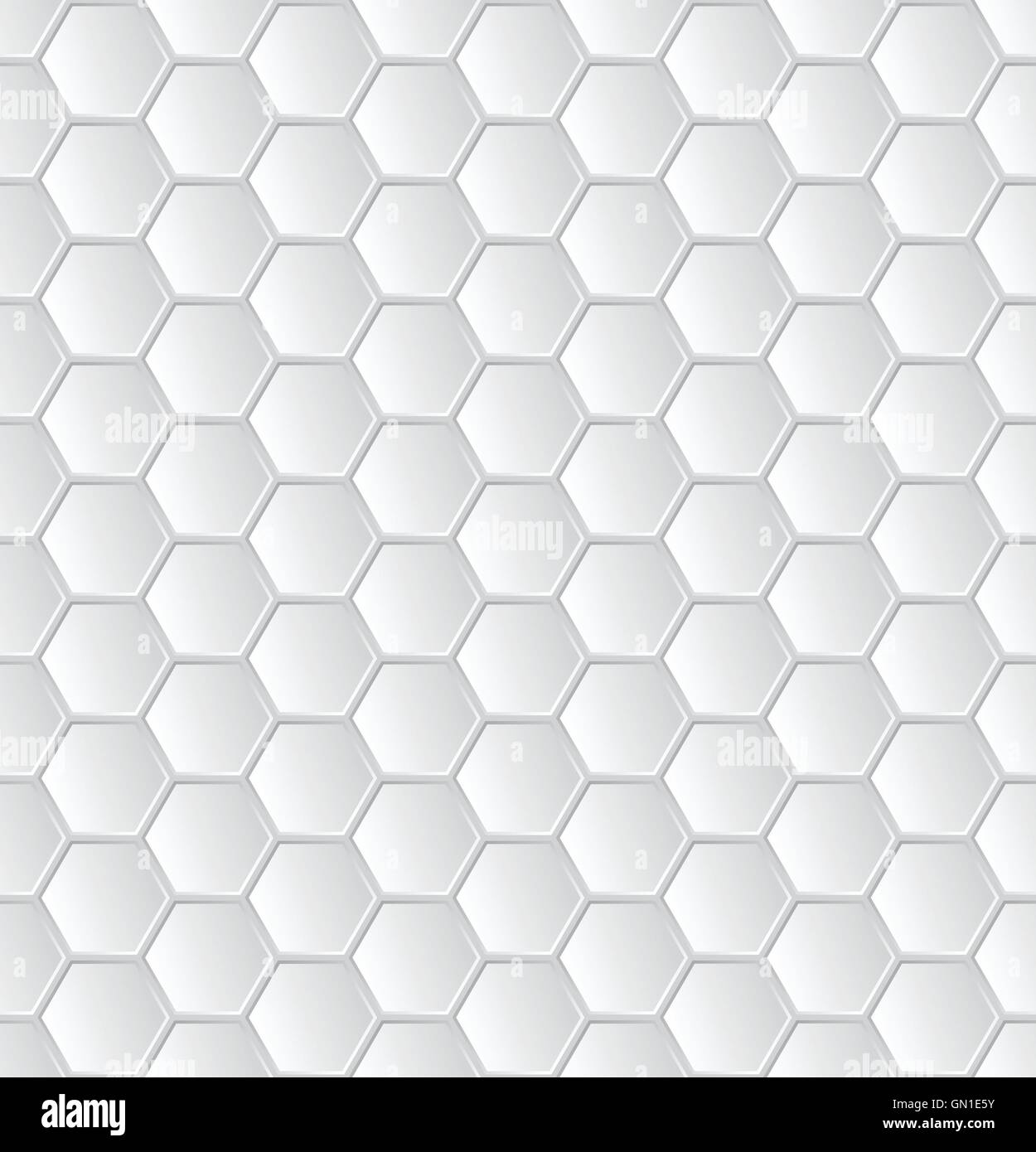 Abstract white hexagon pattern wallpaper Stock Vector Image & Art - Alamy