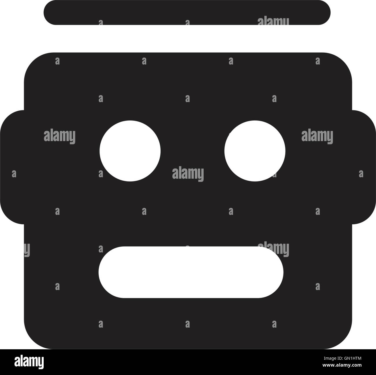 robot icon Stock Vector