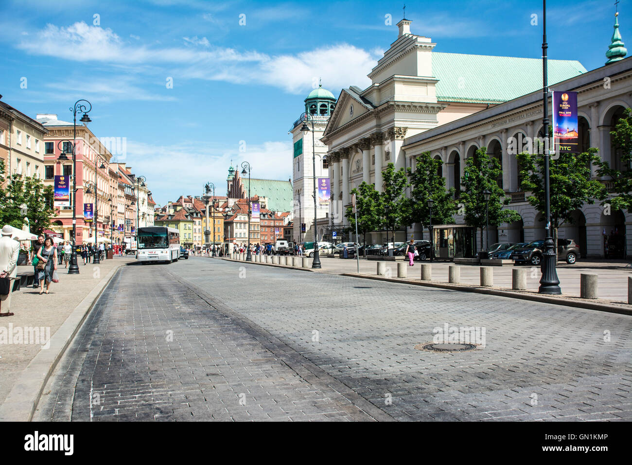 old town, Warsaw, Poland Stock Photo