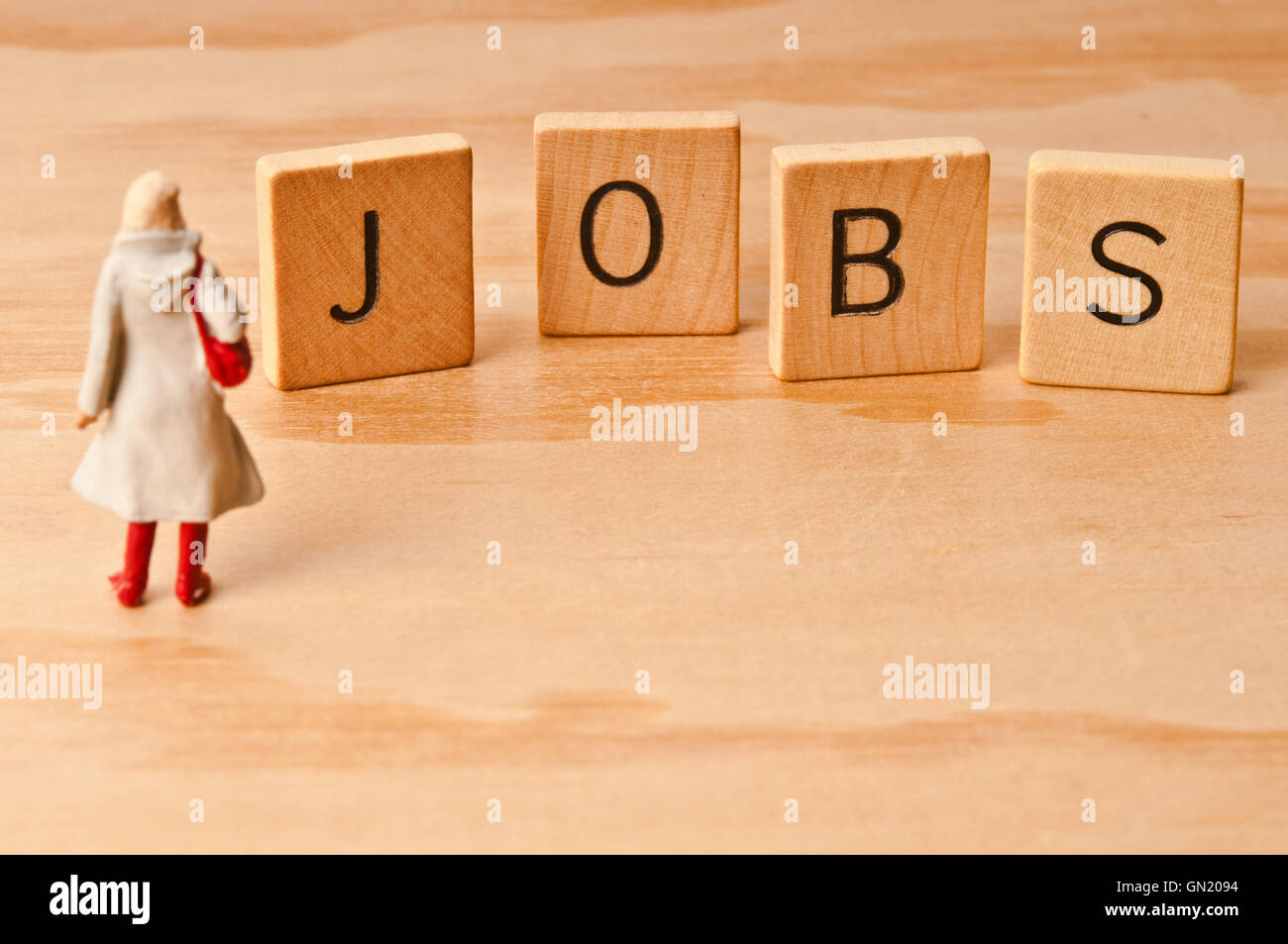 job searching concept Stock Photo