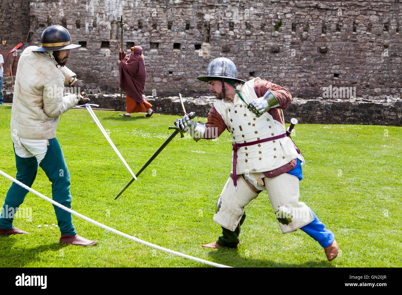 Spring Fayre at Pembroke Castle - Medieval Day Stock Photo - Alamy
