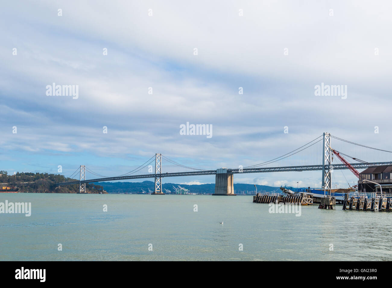 San Francisco Panorama with Bay bridge Stock Photo - Alamy - San Francisco Condos With Bay Bridge Views