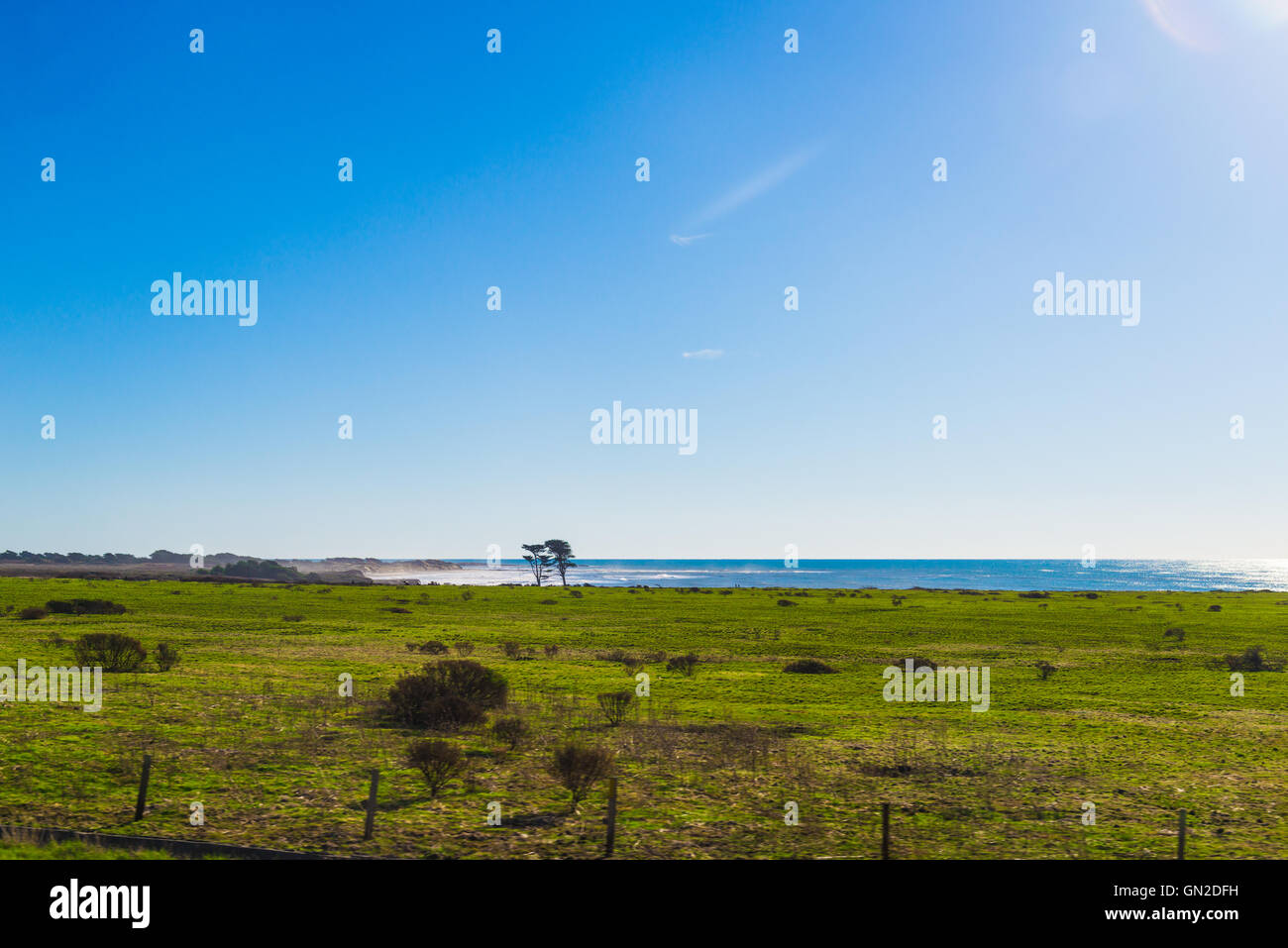 California coastal route 1 scenic ocean view drive Stock Photo Alamy