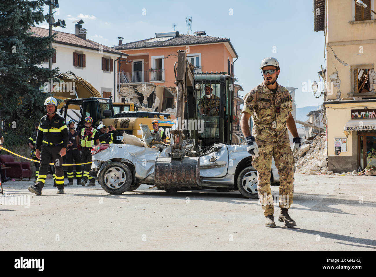 Earthquake in amatrice hi-res stock photography and images - Alamy