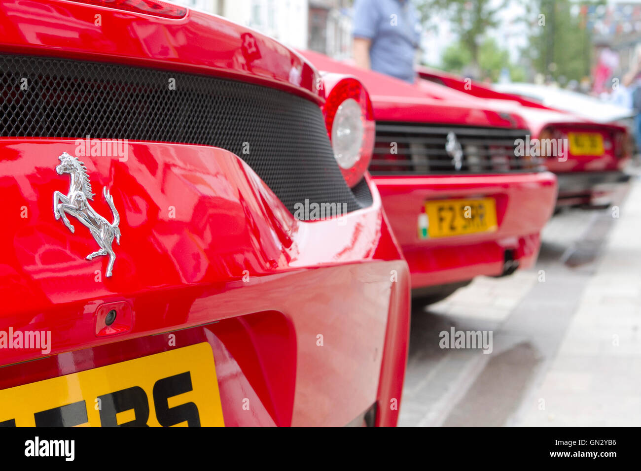 Ferrari race car in restoration hires stock photography and images Alamy