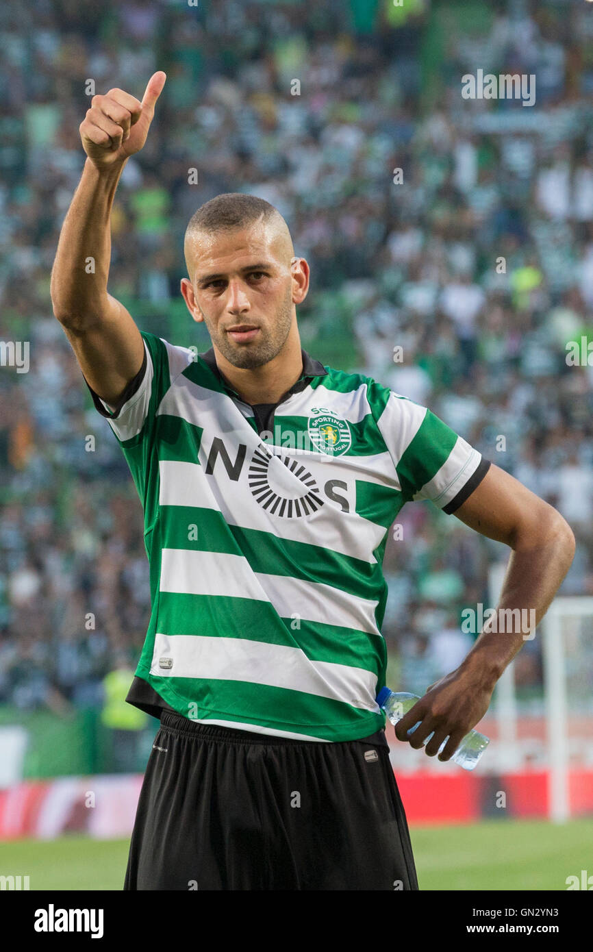 Anderlecht's Islam Slimani pictured during a soccer match between